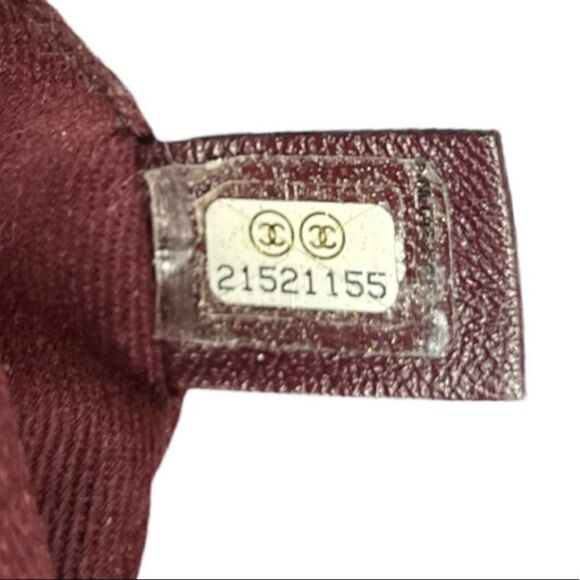 Chanel Accordion Large Quilted Crackled Handbag Blue - Picture 5 of 16